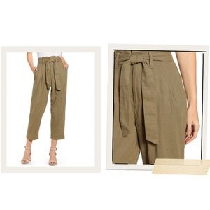 Madewell Pants - Madewell Paperbag Pants in Olive Madewell Pants - Madewell Paperbag Pants in Olive
